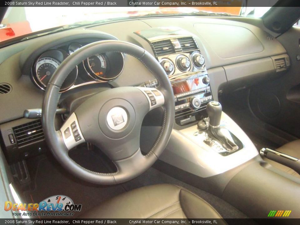 2008 Saturn Sky Red Line Roadster Chili Pepper Red / Black Photo #4