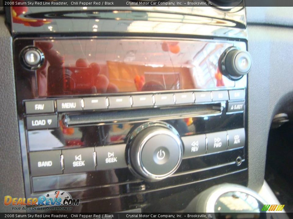 2008 Saturn Sky Red Line Roadster Chili Pepper Red / Black Photo #13