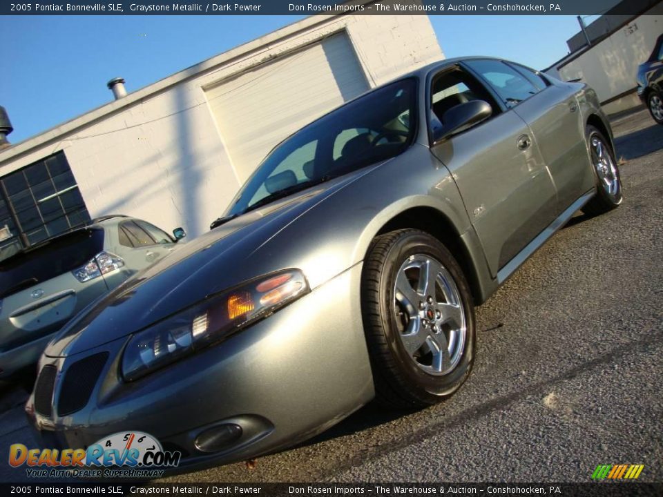 2005 Pontiac Bonneville SLE Graystone Metallic / Dark Pewter Photo #2