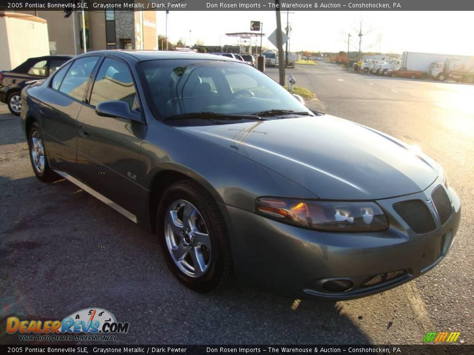 2005 Pontiac Bonneville SLE Graystone Metallic / Dark Pewter Photo #4