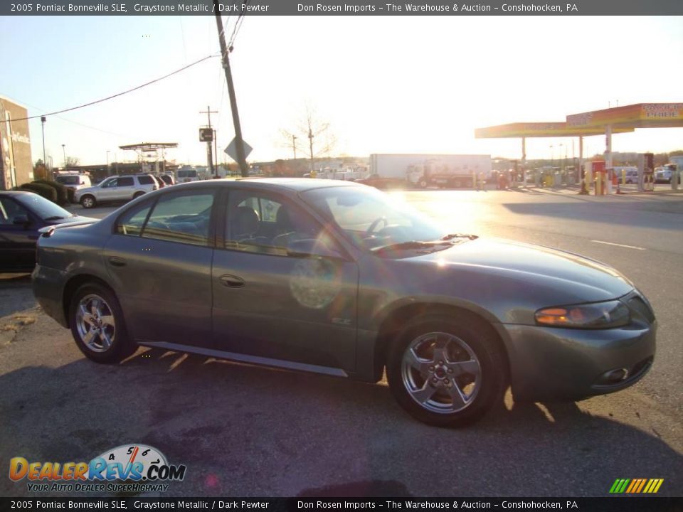 2005 Pontiac Bonneville SLE Graystone Metallic / Dark Pewter Photo #6