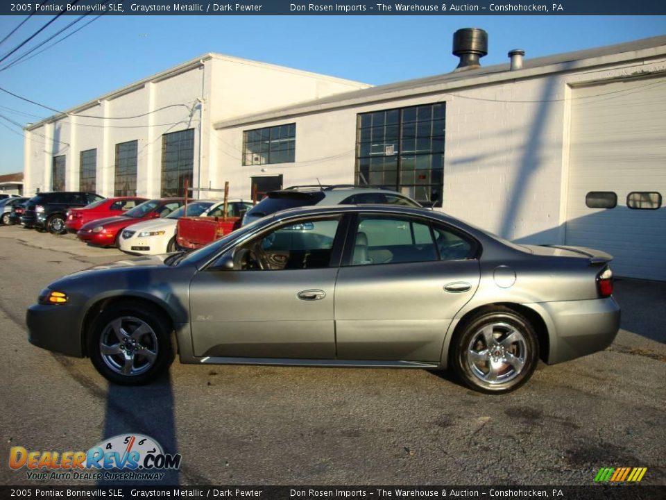 2005 Pontiac Bonneville SLE Graystone Metallic / Dark Pewter Photo #10