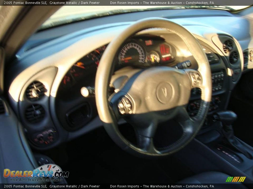 2005 Pontiac Bonneville SLE Graystone Metallic / Dark Pewter Photo #11