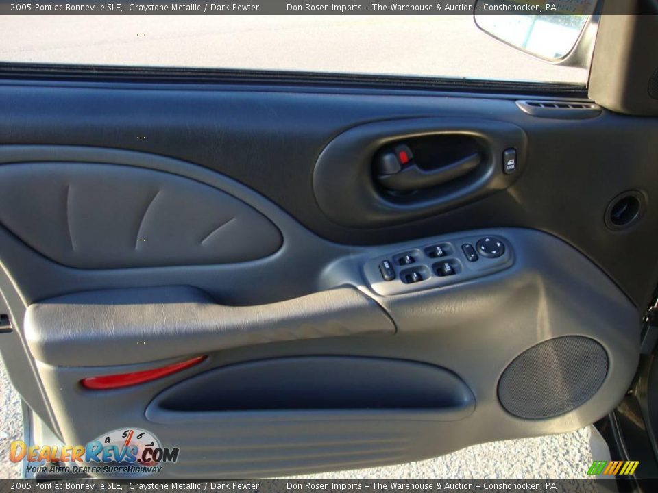 2005 Pontiac Bonneville SLE Graystone Metallic / Dark Pewter Photo #13