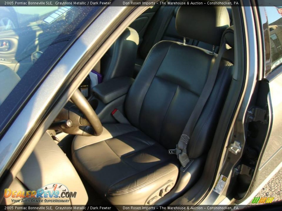 2005 Pontiac Bonneville SLE Graystone Metallic / Dark Pewter Photo #16