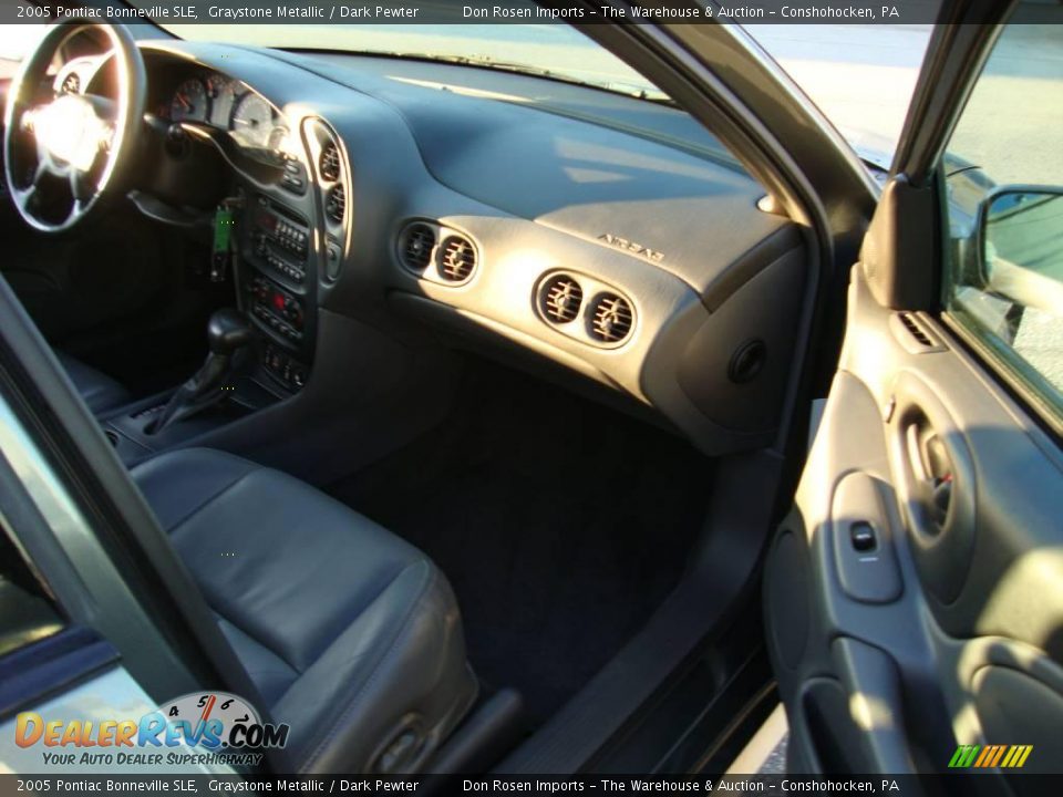 2005 Pontiac Bonneville SLE Graystone Metallic / Dark Pewter Photo #18