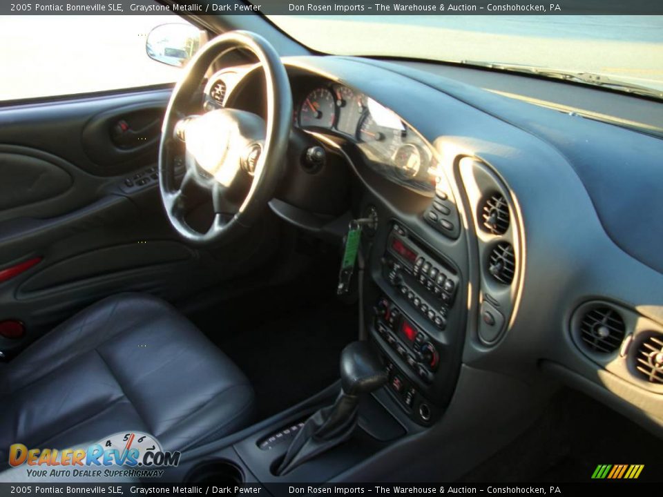 2005 Pontiac Bonneville SLE Graystone Metallic / Dark Pewter Photo #19