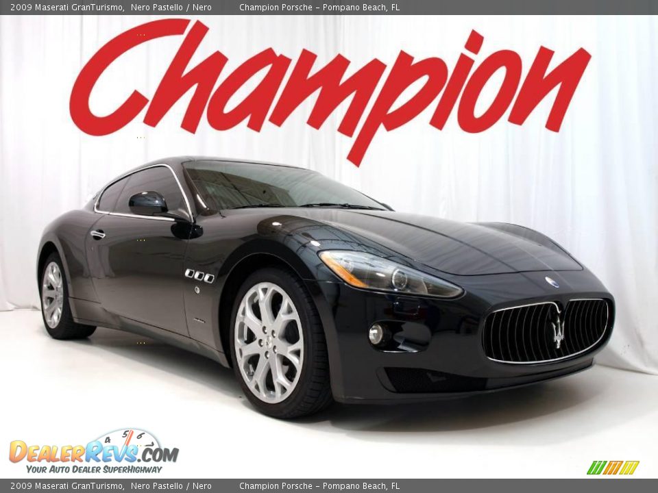 2009 Maserati GranTurismo Nero Pastello / Nero Photo #1