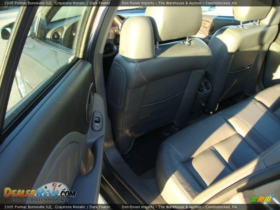 2005 Pontiac Bonneville SLE Graystone Metallic / Dark Pewter Photo #22