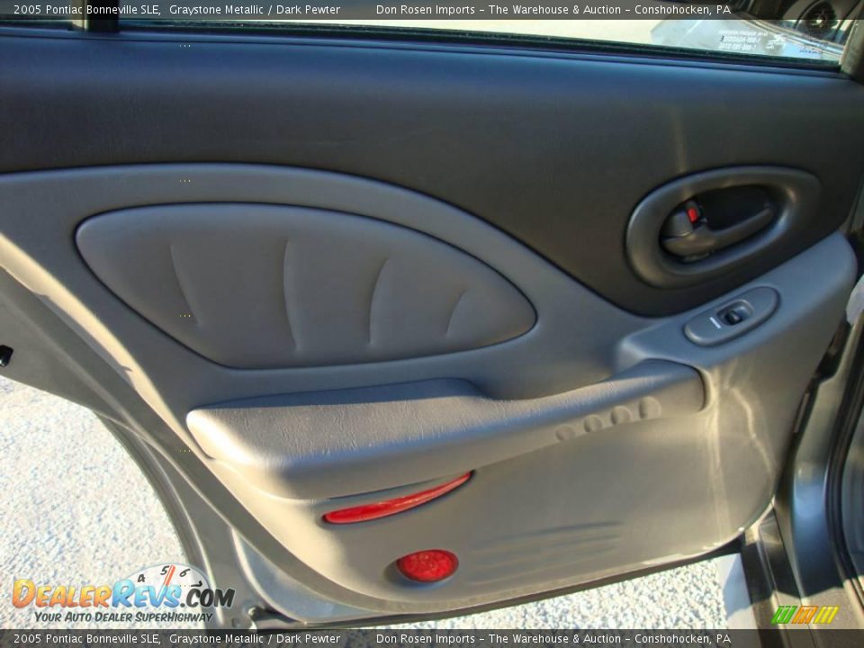 2005 Pontiac Bonneville SLE Graystone Metallic / Dark Pewter Photo #23