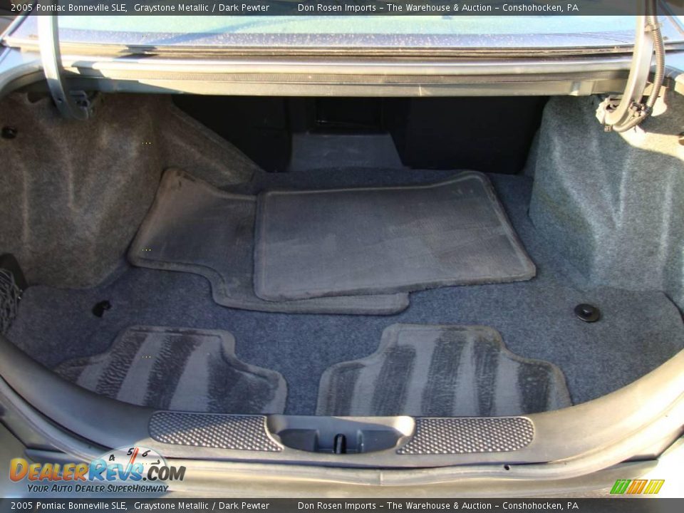 2005 Pontiac Bonneville SLE Graystone Metallic / Dark Pewter Photo #24