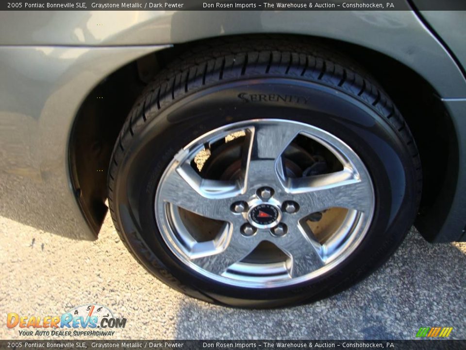 2005 Pontiac Bonneville SLE Graystone Metallic / Dark Pewter Photo #26