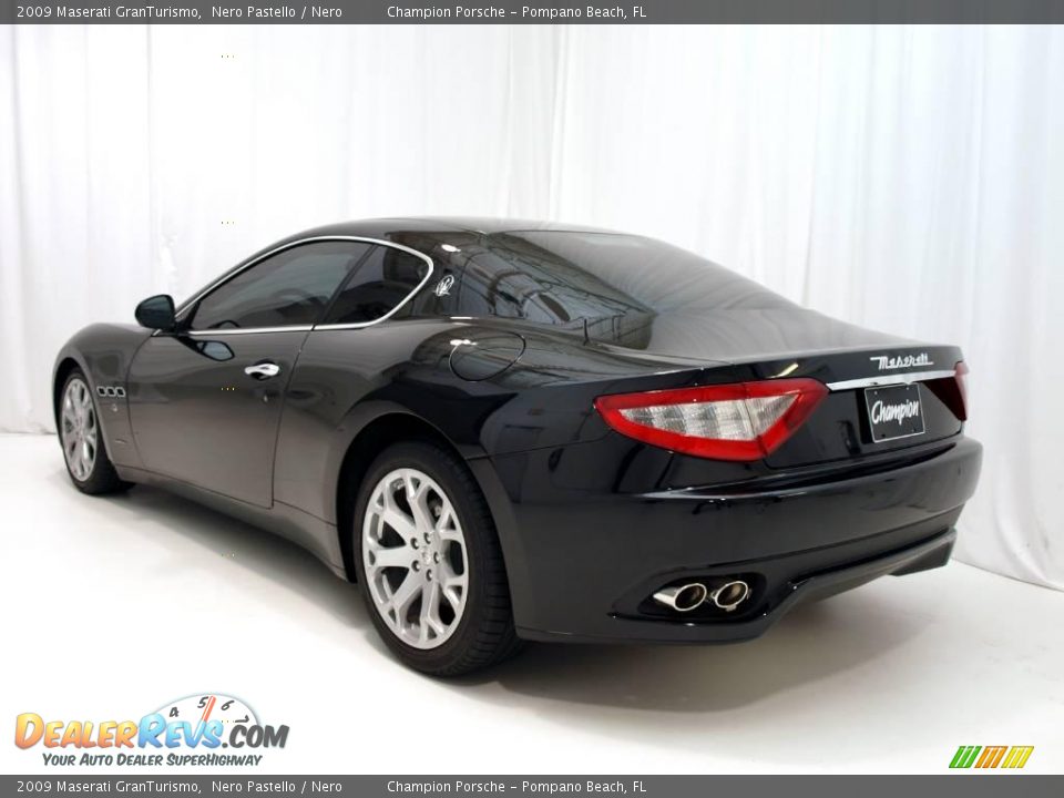 2009 Maserati GranTurismo Nero Pastello / Nero Photo #6