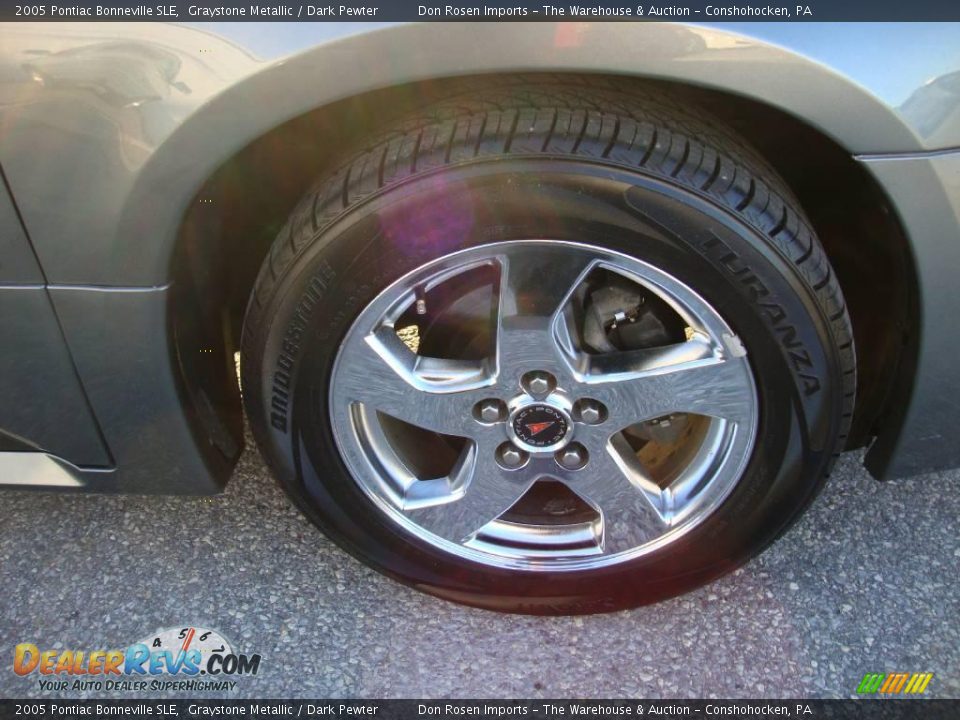 2005 Pontiac Bonneville SLE Graystone Metallic / Dark Pewter Photo #27