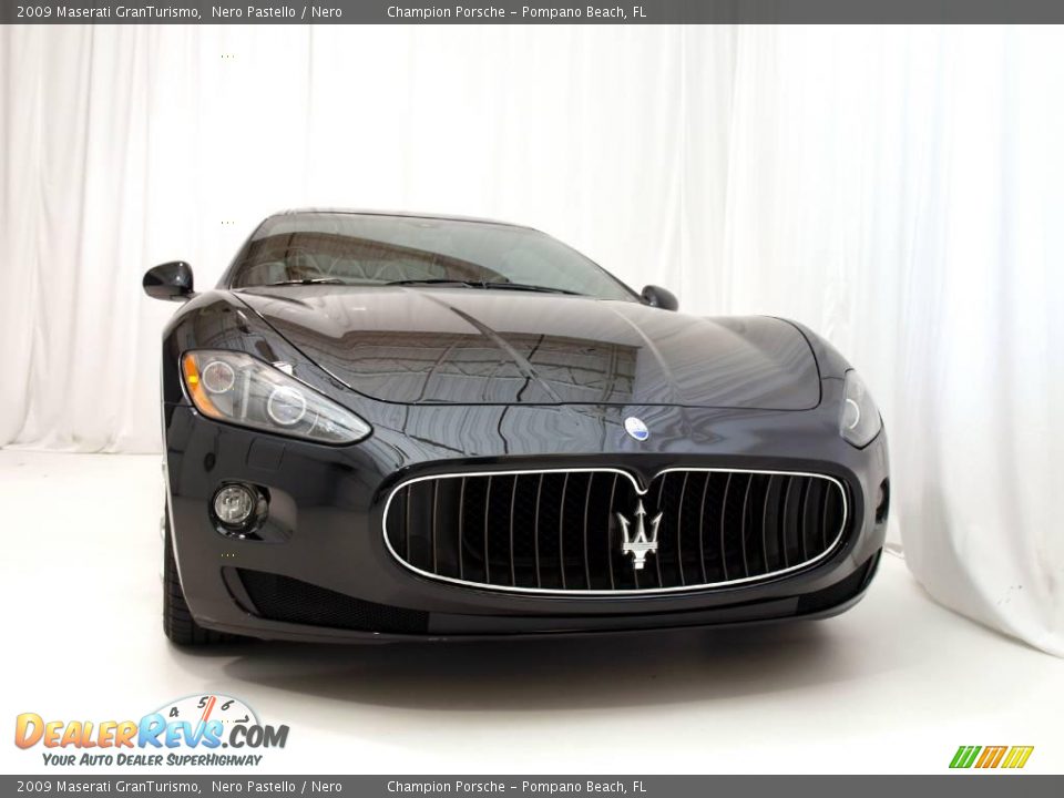 2009 Maserati GranTurismo Nero Pastello / Nero Photo #9