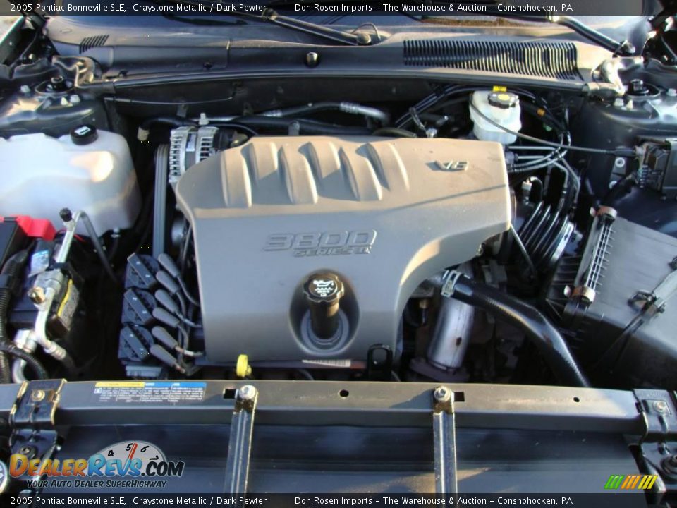 2005 Pontiac Bonneville SLE Graystone Metallic / Dark Pewter Photo #31