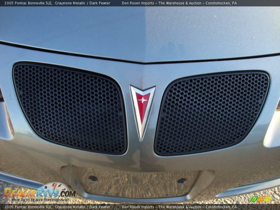 2005 Pontiac Bonneville SLE Graystone Metallic / Dark Pewter Photo #33