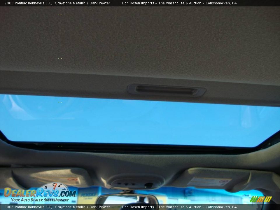 2005 Pontiac Bonneville SLE Graystone Metallic / Dark Pewter Photo #34
