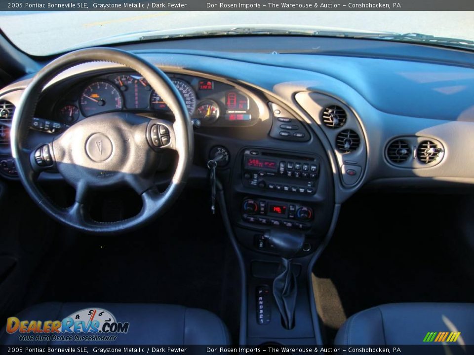 2005 Pontiac Bonneville SLE Graystone Metallic / Dark Pewter Photo #35