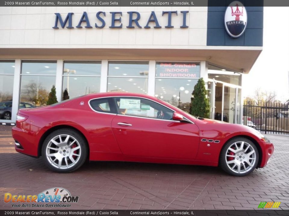 2009 Maserati GranTurismo Rosso Mondiale (Red) / Cuoio Sella Photo #1
