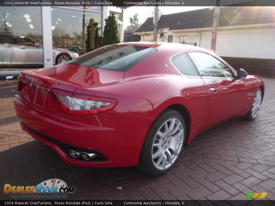2009 Maserati GranTurismo Rosso Mondiale (Red) / Cuoio Sella Photo #2