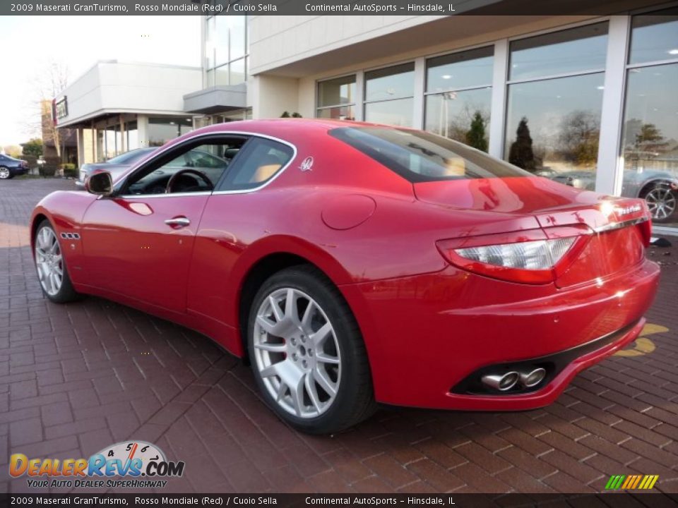 2009 Maserati GranTurismo Rosso Mondiale (Red) / Cuoio Sella Photo #6