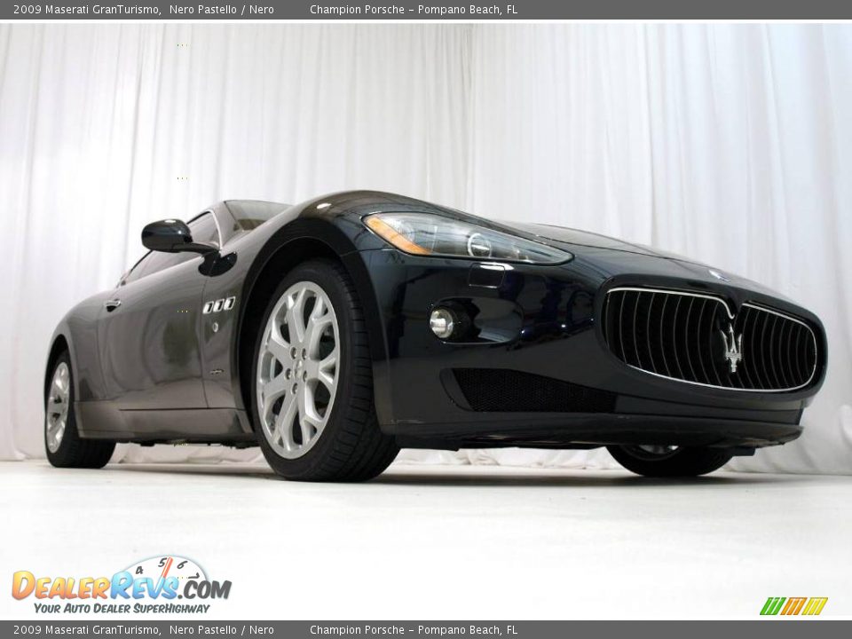 2009 Maserati GranTurismo Nero Pastello / Nero Photo #22
