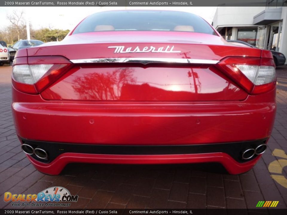 2009 Maserati GranTurismo Rosso Mondiale (Red) / Cuoio Sella Photo #11