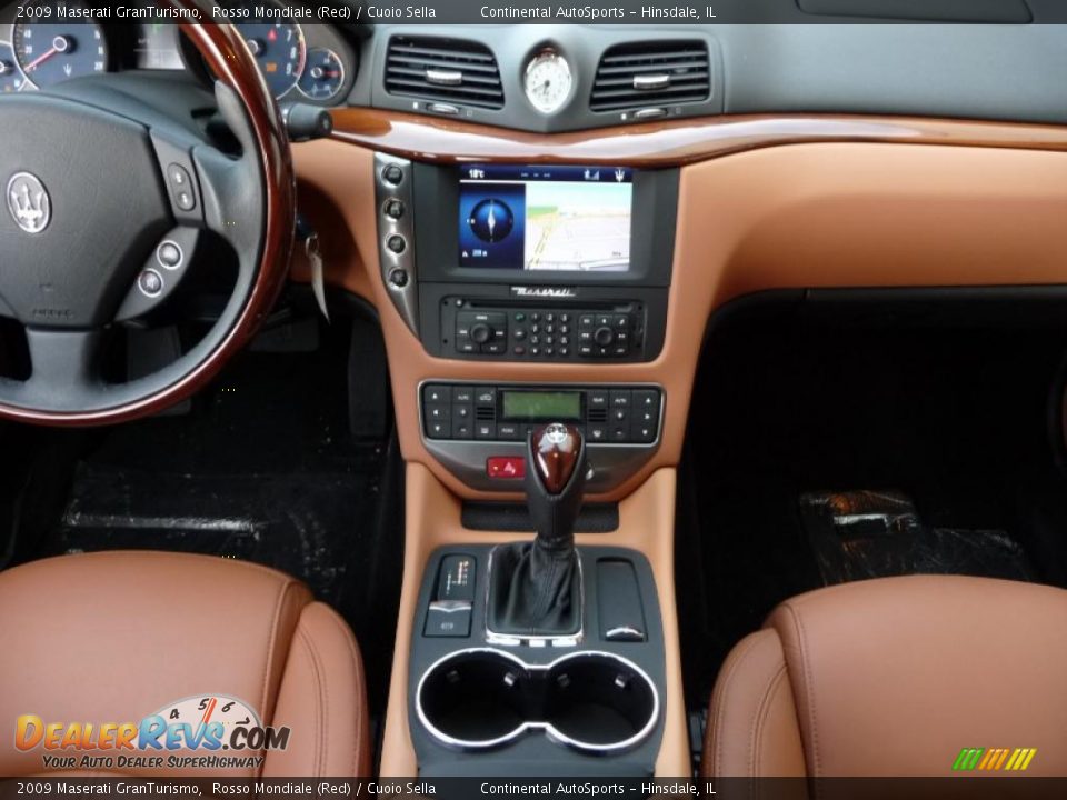 2009 Maserati GranTurismo Rosso Mondiale (Red) / Cuoio Sella Photo #17