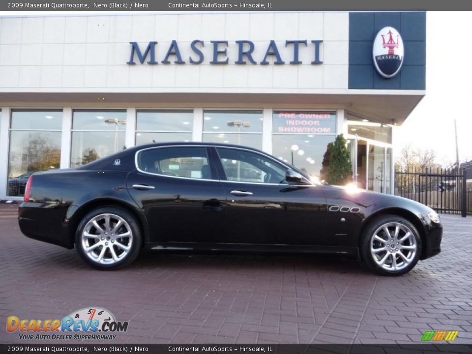 2009 Maserati Quattroporte Nero (Black) / Nero Photo #1