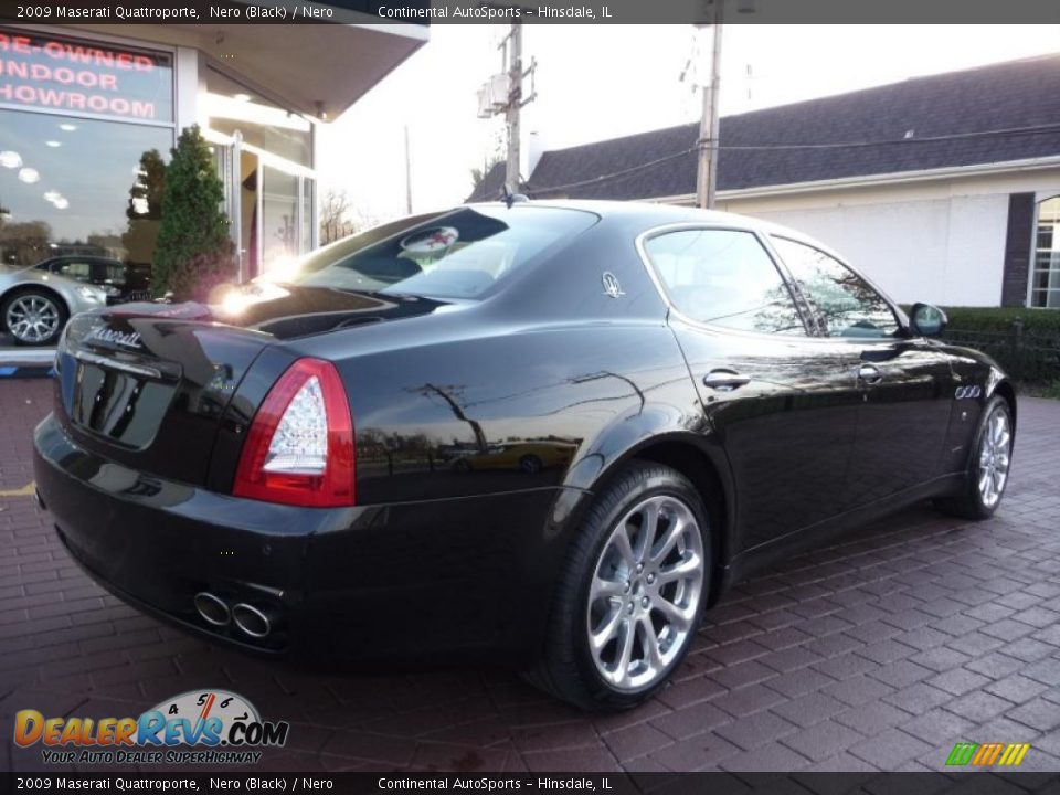 2009 Maserati Quattroporte Nero (Black) / Nero Photo #2