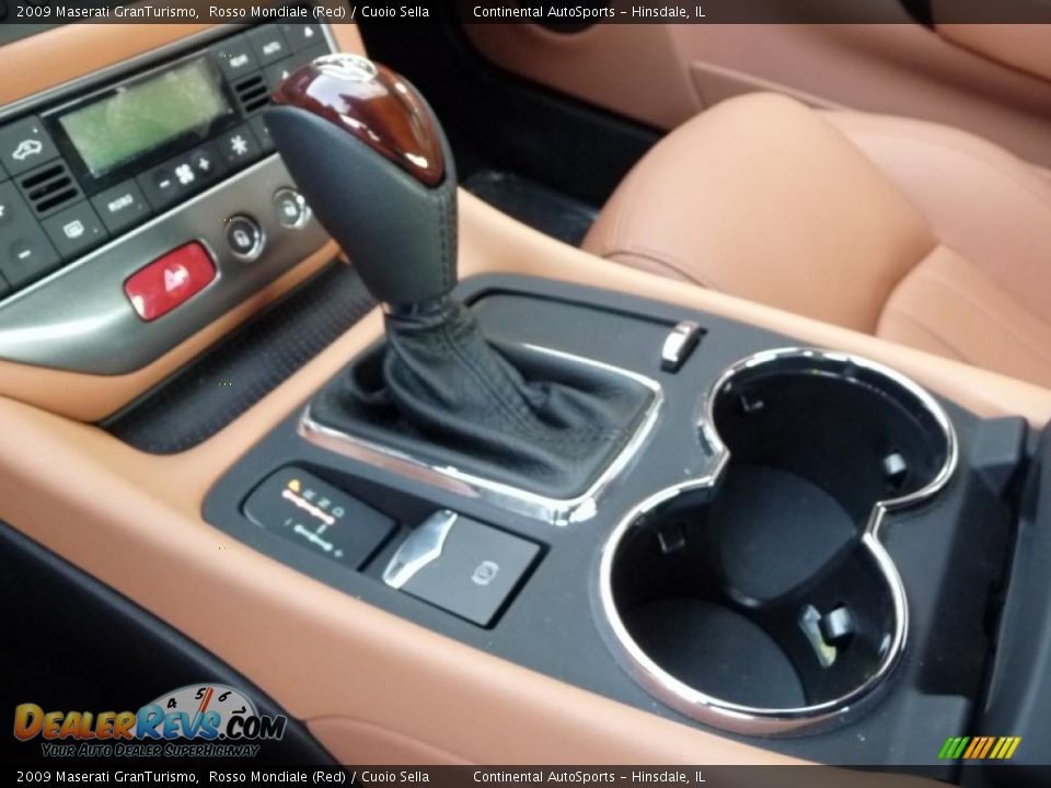 2009 Maserati GranTurismo Rosso Mondiale (Red) / Cuoio Sella Photo #20