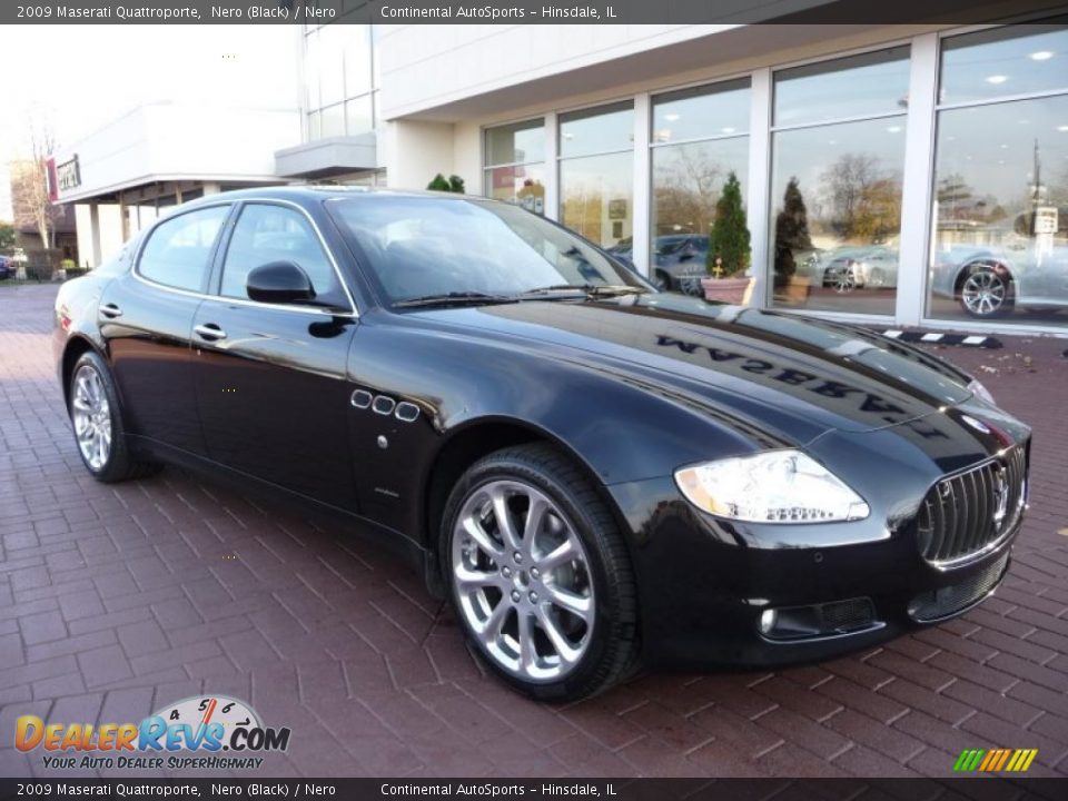 2009 Maserati Quattroporte Nero (Black) / Nero Photo #3