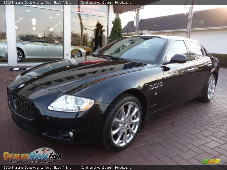 2009 Maserati Quattroporte Nero (Black) / Nero Photo #5