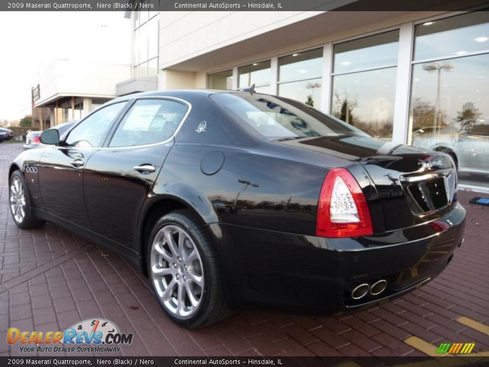 2009 Maserati Quattroporte Nero (Black) / Nero Photo #6