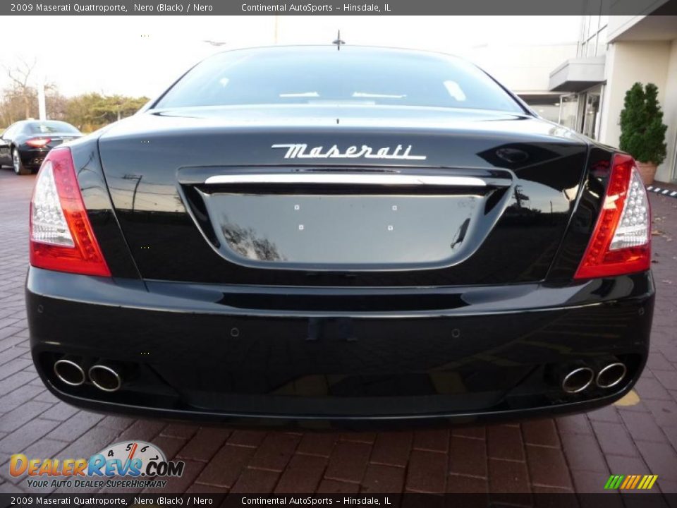 2009 Maserati Quattroporte Nero (Black) / Nero Photo #11