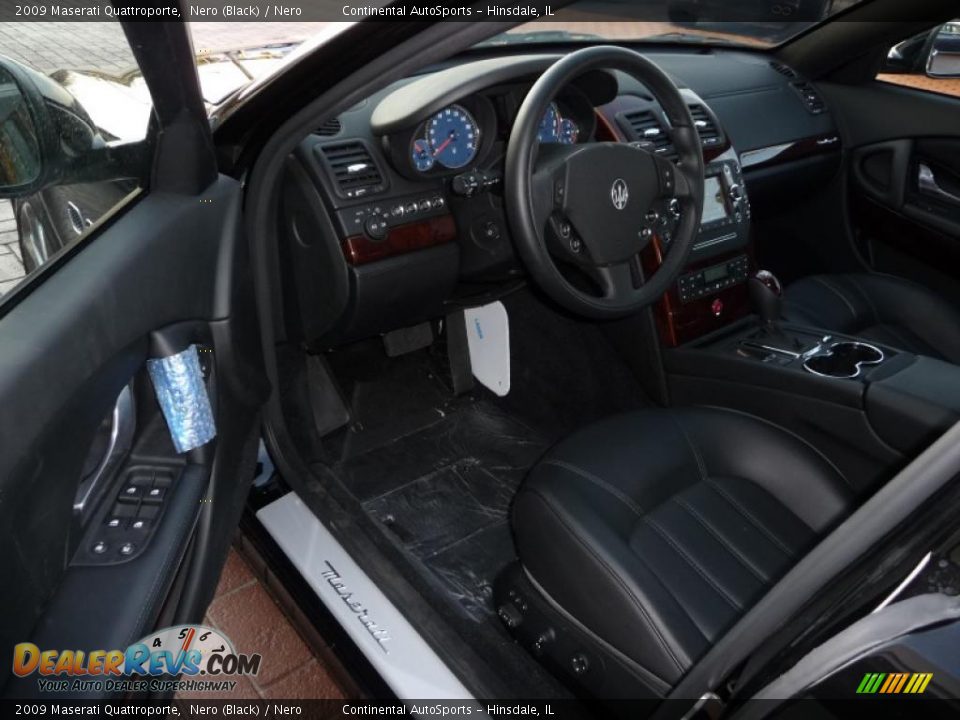 2009 Maserati Quattroporte Nero (Black) / Nero Photo #13