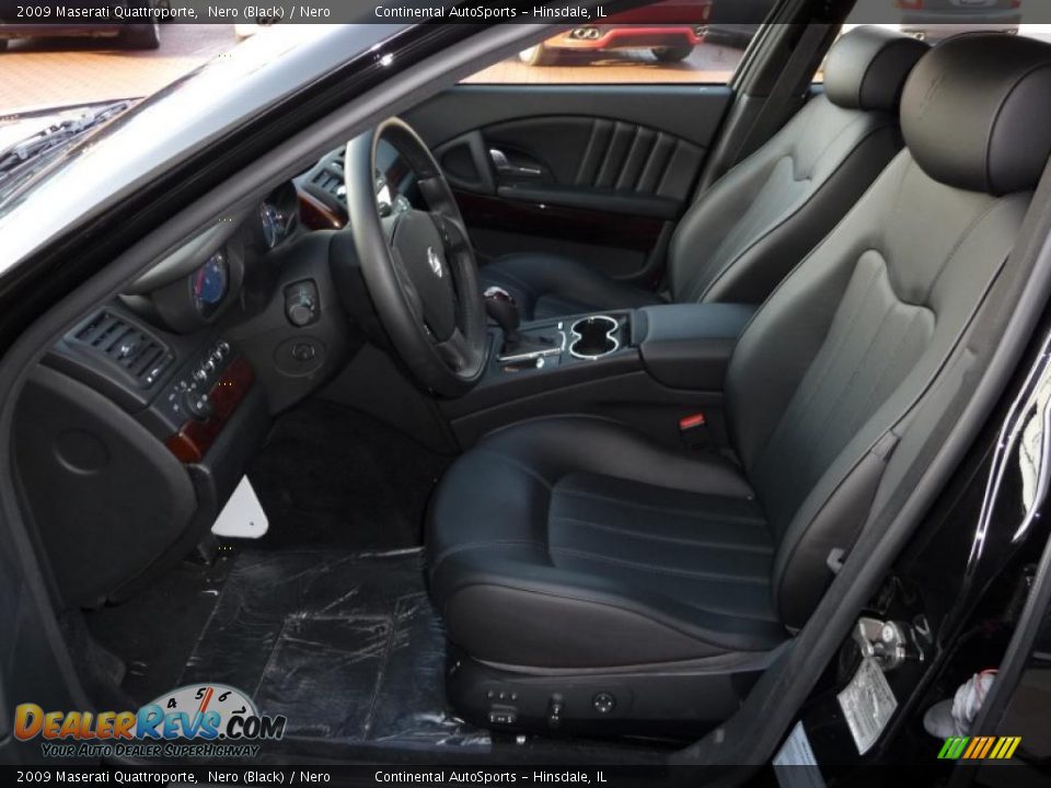 2009 Maserati Quattroporte Nero (Black) / Nero Photo #14