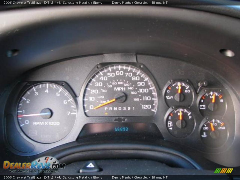 2006 Chevrolet TrailBlazer EXT LS 4x4 Sandstone Metallic / Ebony Photo #13