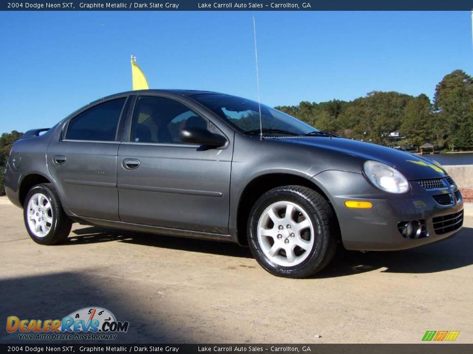 2004 Dodge Neon SXT Graphite Metallic / Dark Slate Gray Photo #1