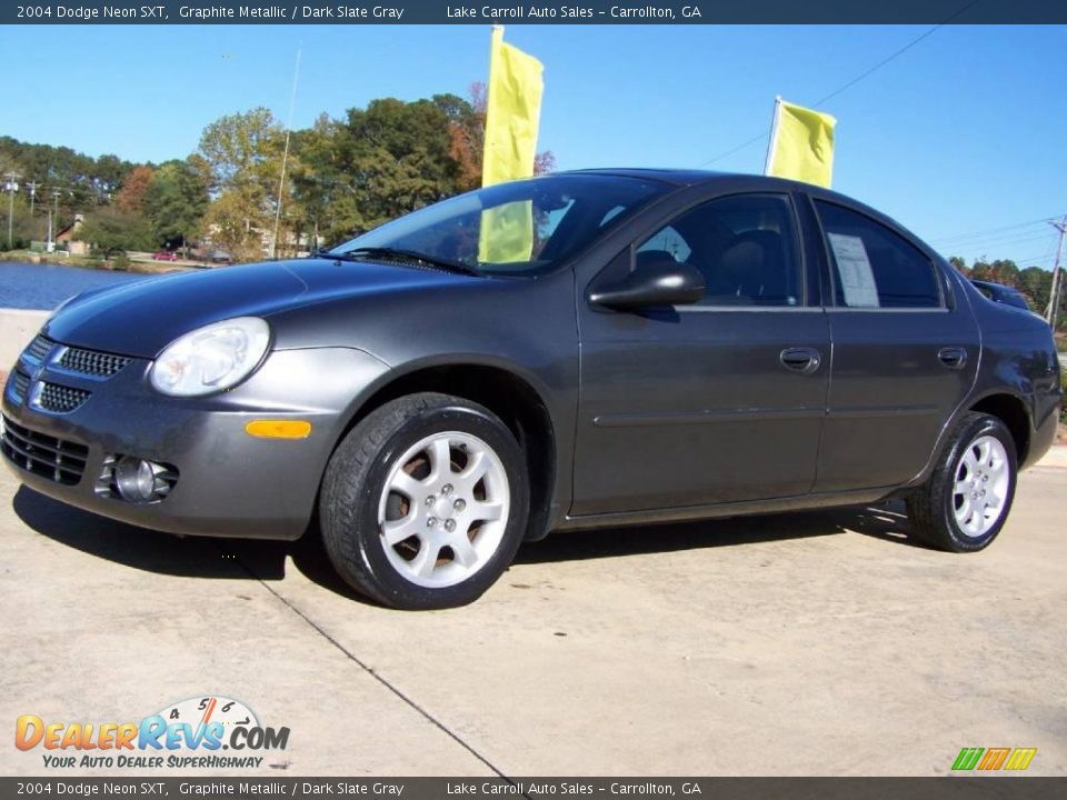 2004 Dodge Neon SXT Graphite Metallic / Dark Slate Gray Photo #2