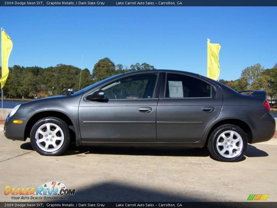2004 Dodge Neon SXT Graphite Metallic / Dark Slate Gray Photo #4