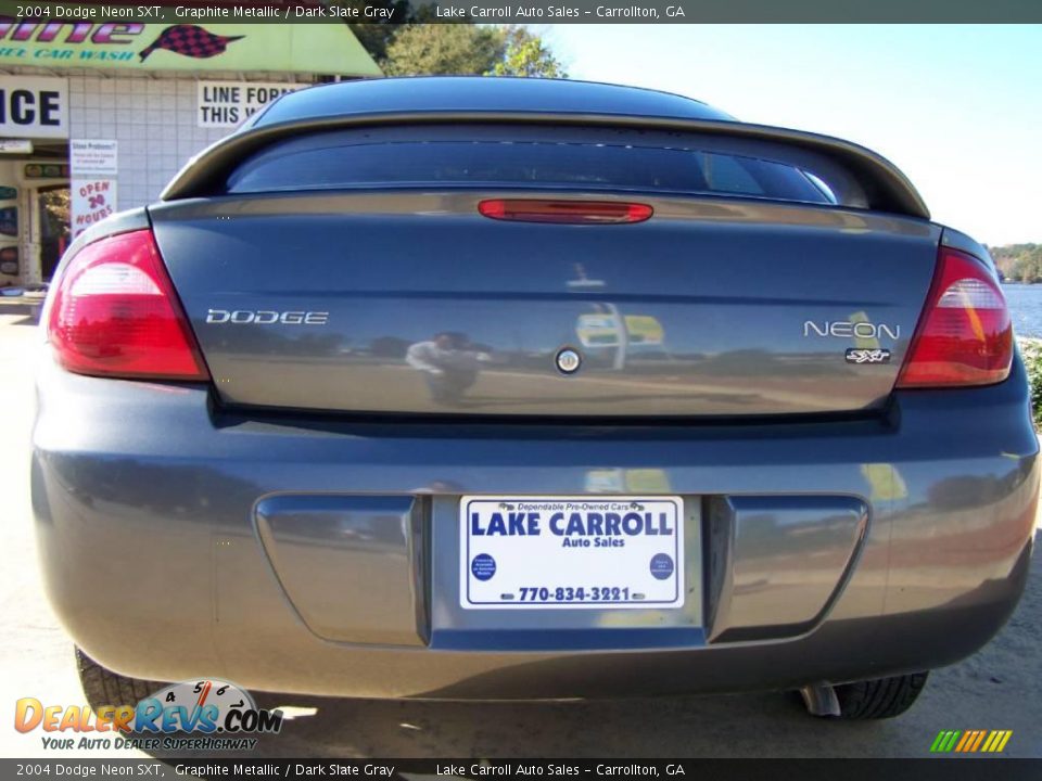 2004 Dodge Neon SXT Graphite Metallic / Dark Slate Gray Photo #8
