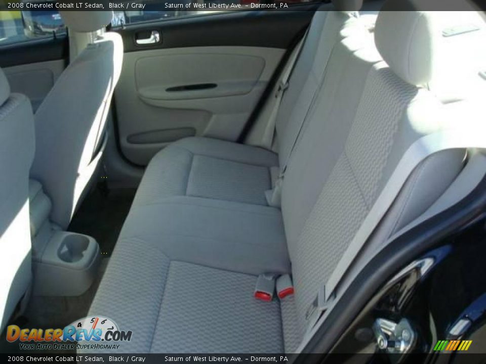 2008 Chevrolet Cobalt LT Sedan Black / Gray Photo #9