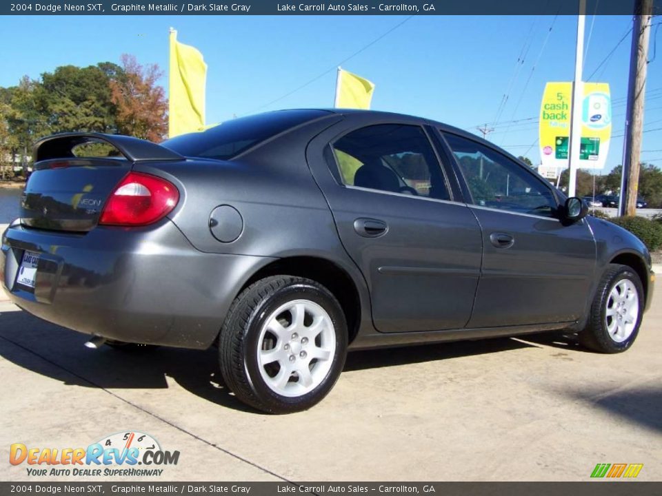 2004 Dodge Neon SXT Graphite Metallic / Dark Slate Gray Photo #9