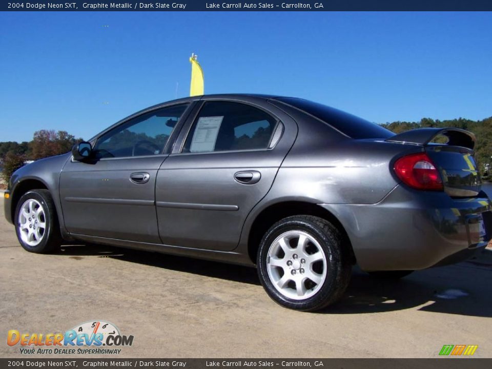 2004 Dodge Neon SXT Graphite Metallic / Dark Slate Gray Photo #10
