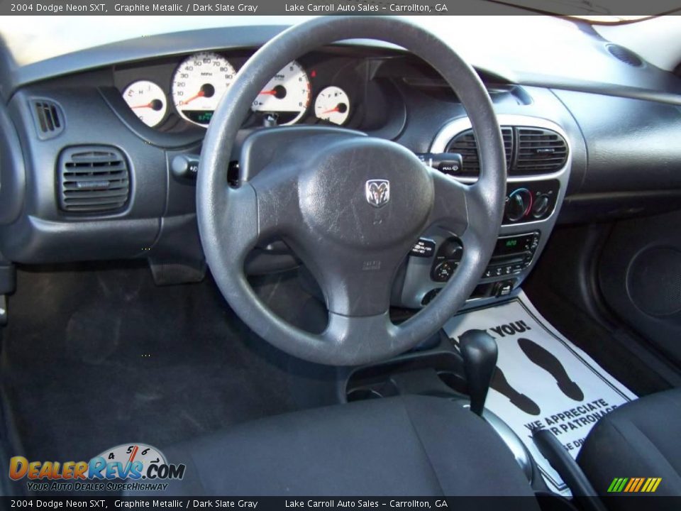 2004 Dodge Neon SXT Graphite Metallic / Dark Slate Gray Photo #13