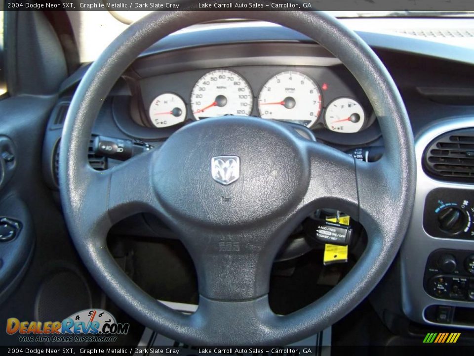 2004 Dodge Neon SXT Graphite Metallic / Dark Slate Gray Photo #16