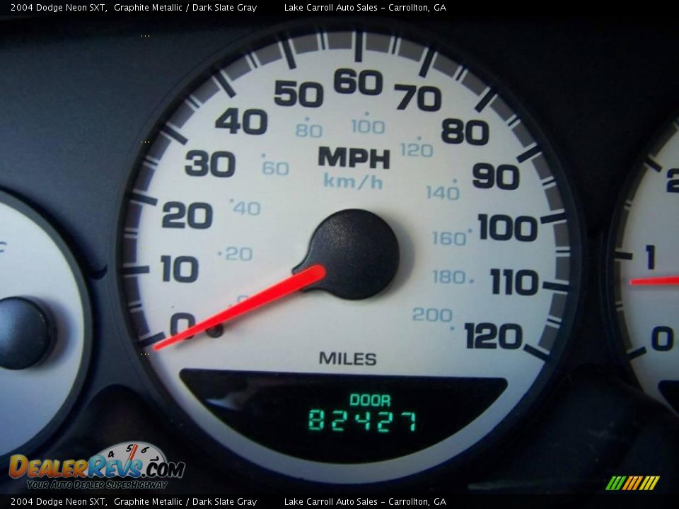 2004 Dodge Neon SXT Graphite Metallic / Dark Slate Gray Photo #18