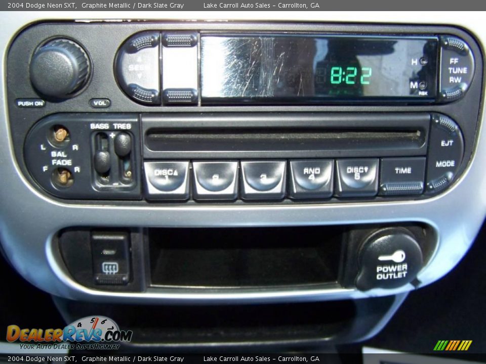 2004 Dodge Neon SXT Graphite Metallic / Dark Slate Gray Photo #20